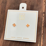 enewton Signature Cross Studs