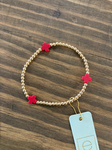enewton Signature Cross Gold Bracelet