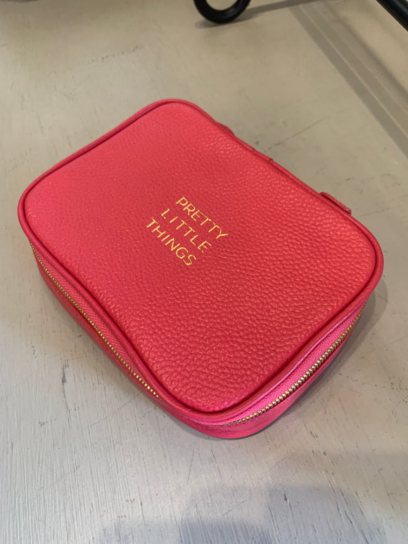 Isabella Leather Jewelry Case (Stock)