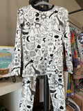 Kickee Pants Print Long Sleeve Pajama Set - 6t