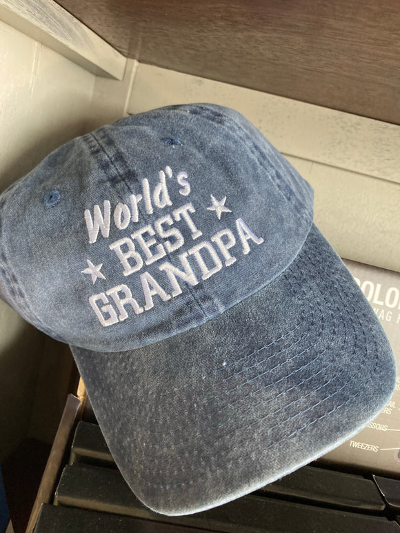 World's Best Grandpa Hat