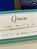 Dot & Dash Morse Code Necklace