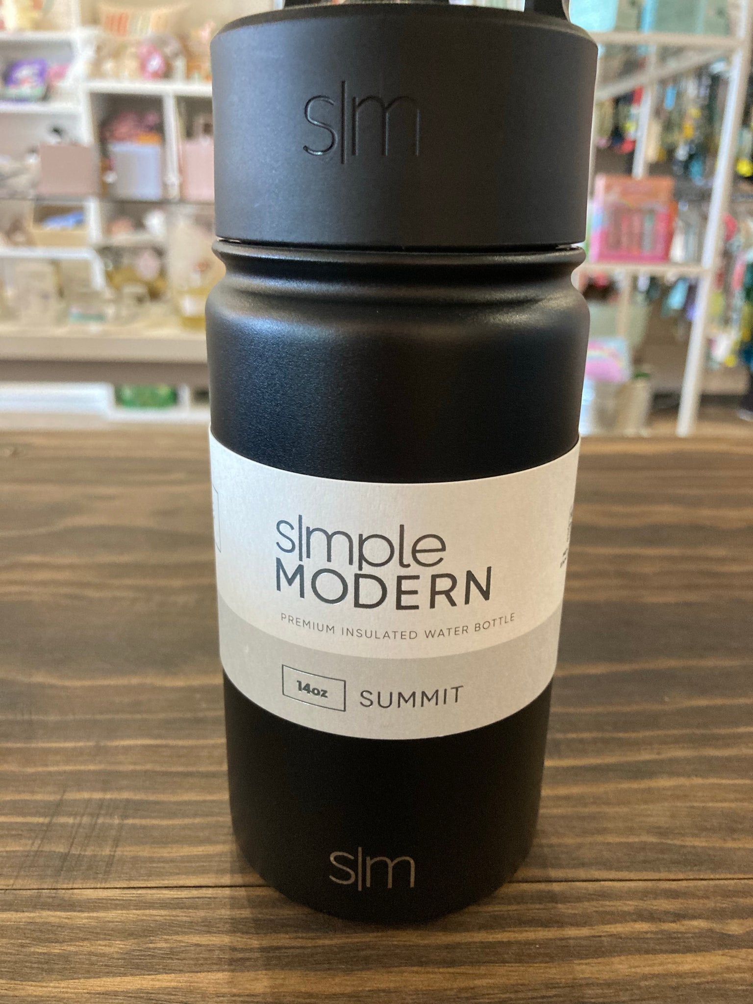 Summit Water Bottle with Straw Lid 14 oz.