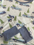 Sweet Bamboo Blue Vintage Truck Collection