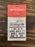 El Arroyo Car Freshener Set