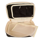 Megan Nylon Leather Cosmetic Case (Special Order)