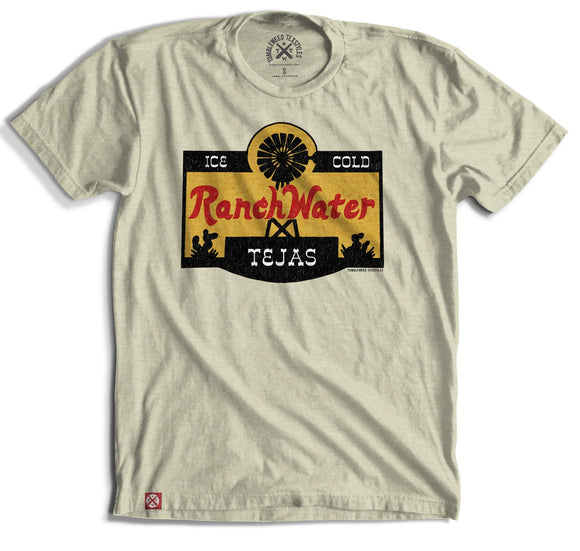 Ranch Water Label T-Shirt (Natural)