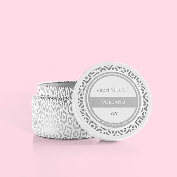 Capri Blue Printed Travel Tin
