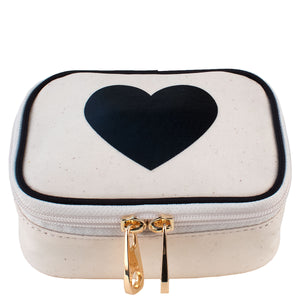 Zoe Canvas Jewelry Case (Stock)
